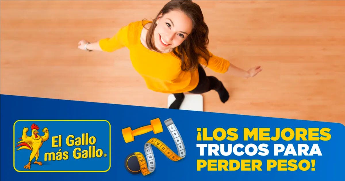  ¡Trucos para lograr tu peso ideal!