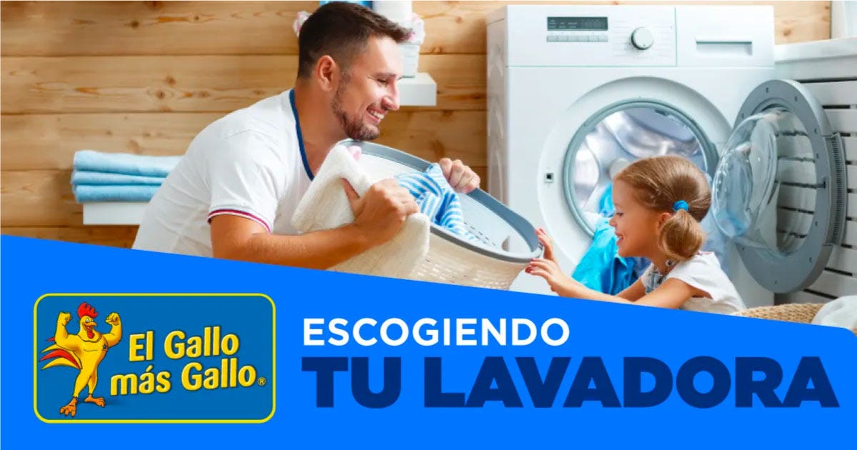 ¡Encontrá la lavadora perfecta para tu famila! 