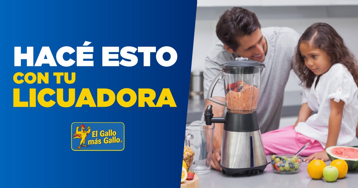 ¿Cómo aprovechar al máximo tu licuadora? 