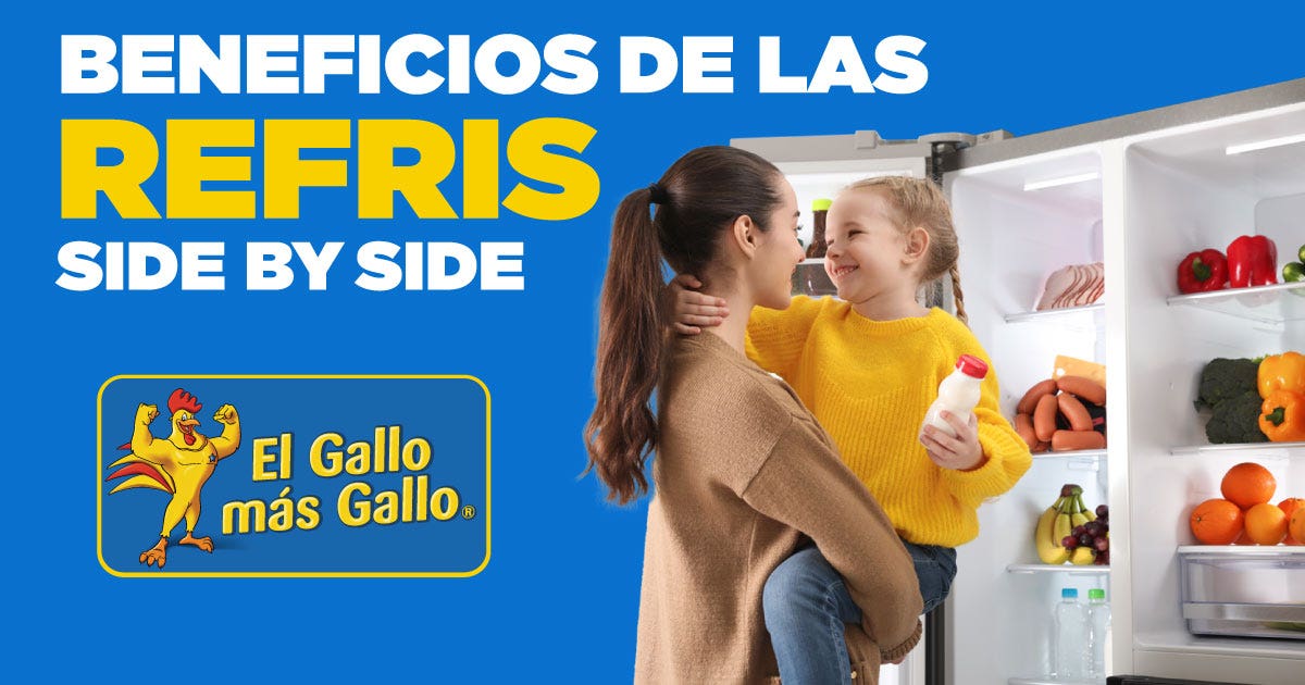 Beneficios de las refris side by side