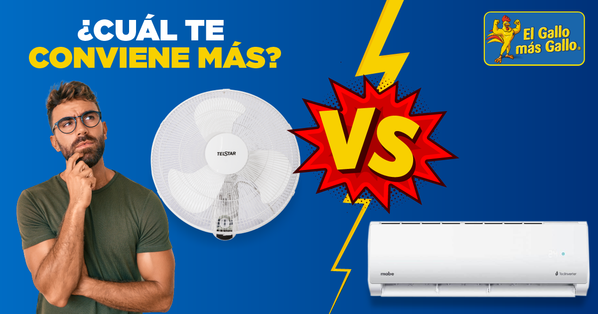 Ventilador vs Aire acondicionado 